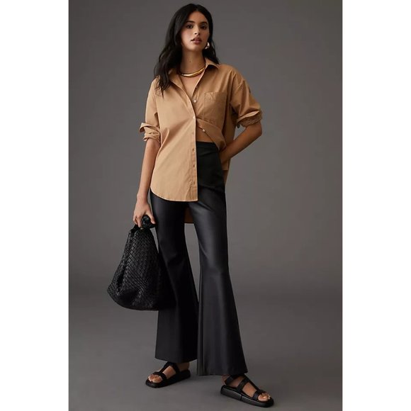 Anthropologie Black Flare Pants - Picture 10 of 10